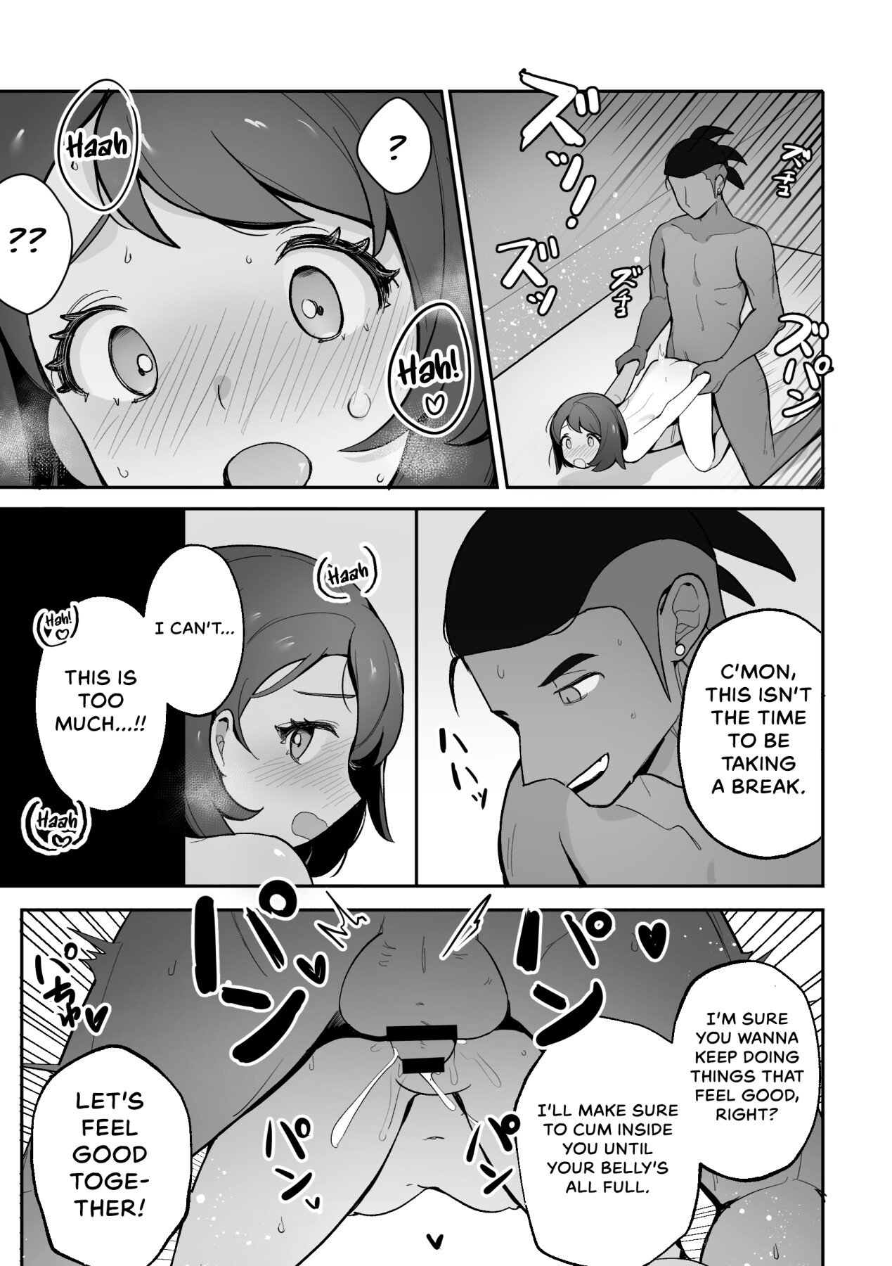 Hentai Manga Comic-Gloria's secret training-Read-23